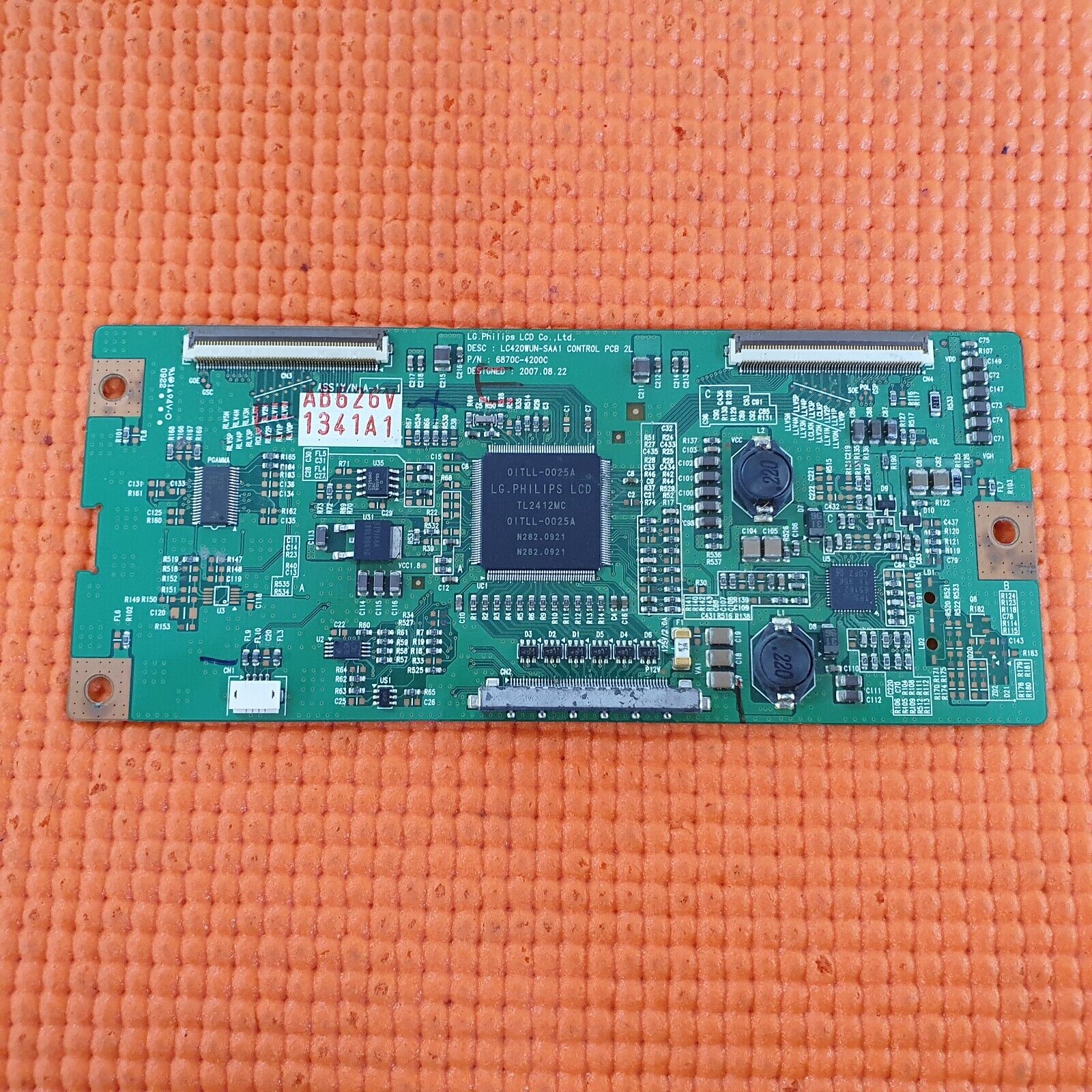 LVDS T-CON BOARD FOR PHILIPS VIZIO VO47L FHDTV10A TV 6871L-1341A 6870C-4200C