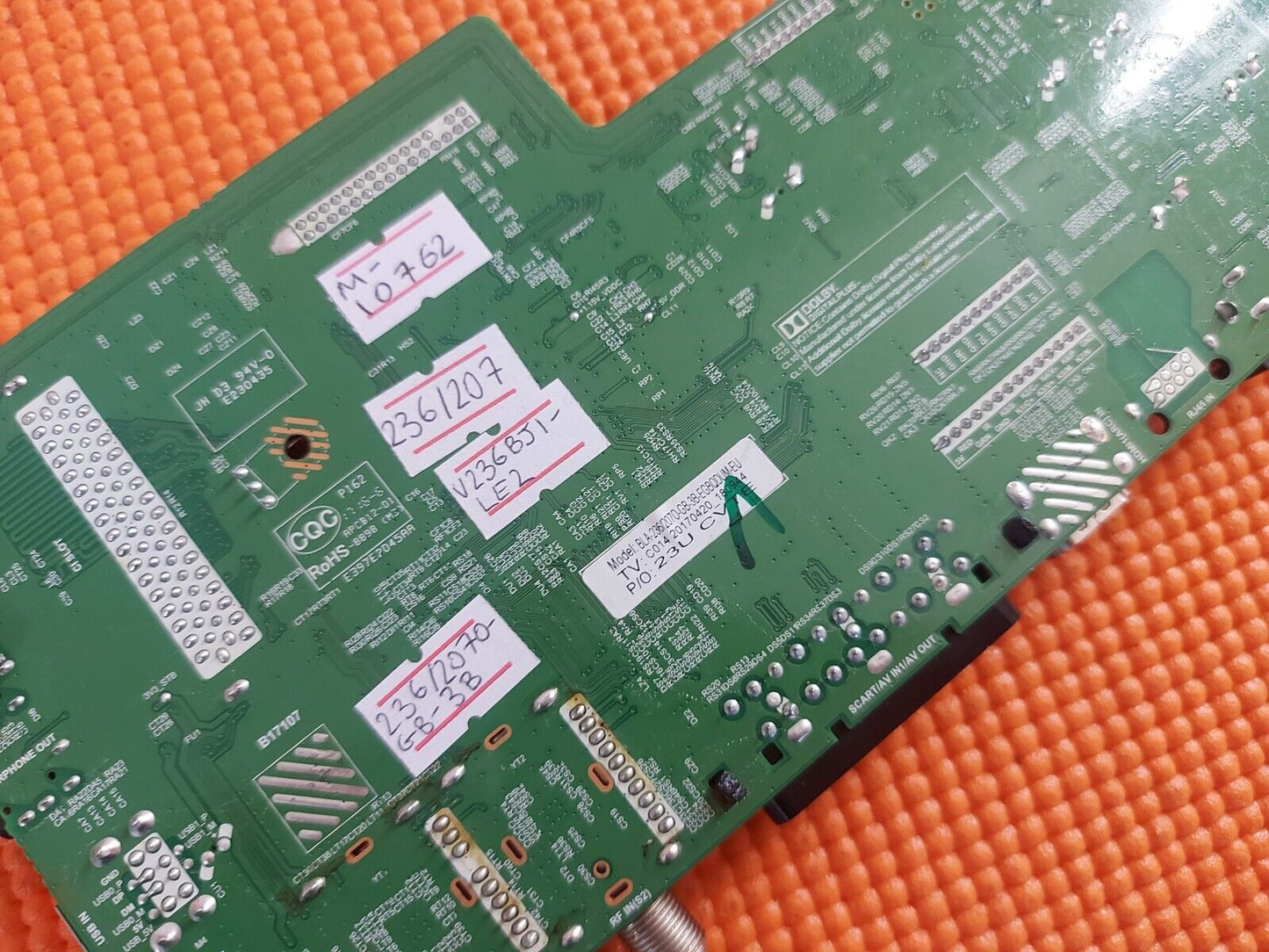 MAIN BOARD FOR BLAUPUNKT 236/207 TV TE.MS3463S.EA512 B17041449 SCRN V236BJ1-LE2