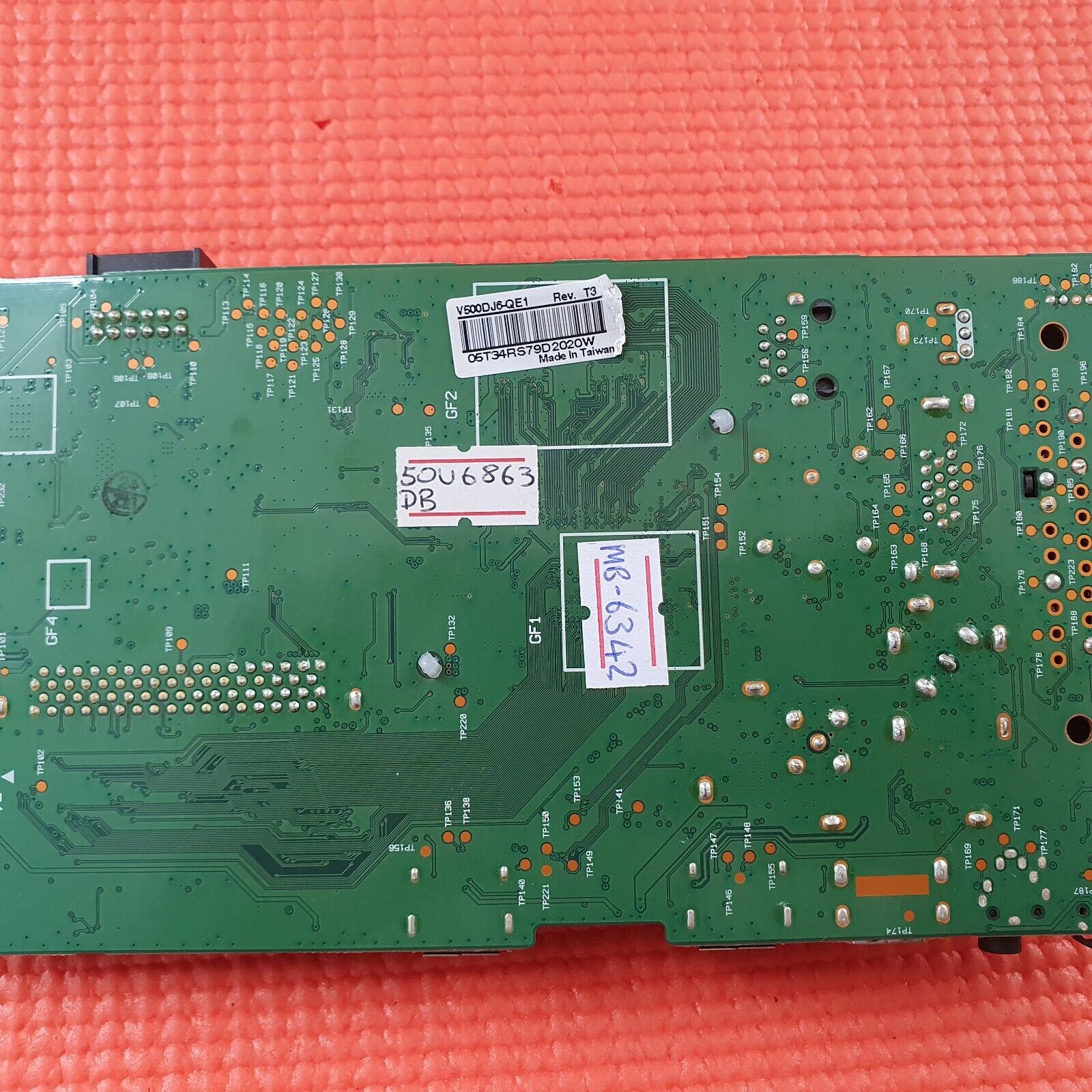 MAIN BOARD FOR TOSHIBA 50U6863DB 50" LED TV 17MB130S 23505645 SCREEN V500DJ6-QE1