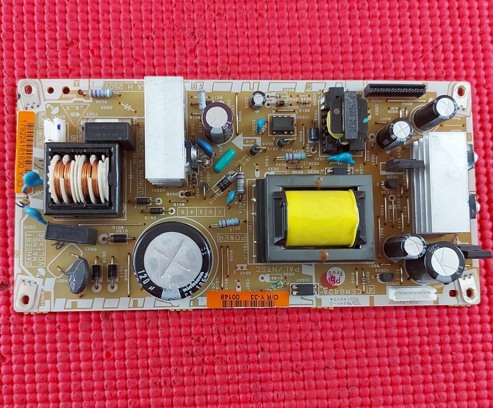 POWER SUPPLY BOARD PSU FOR JVC LT-29DG43J 29" FOR CEM842A 179224181630