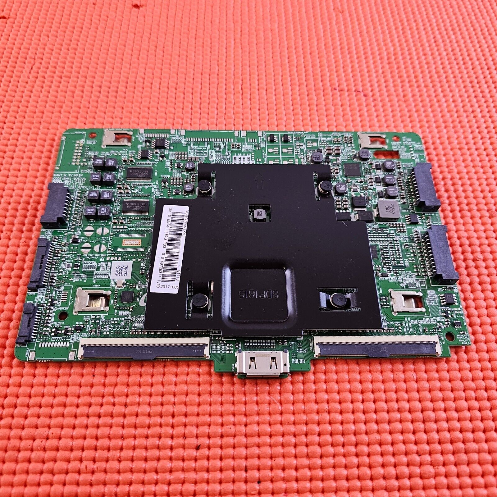 MAIN BOARD FOR SAMSUNG QE49Q7FAMT TV BN41-02572A BN94-11487H SCREEN LSF490FF01