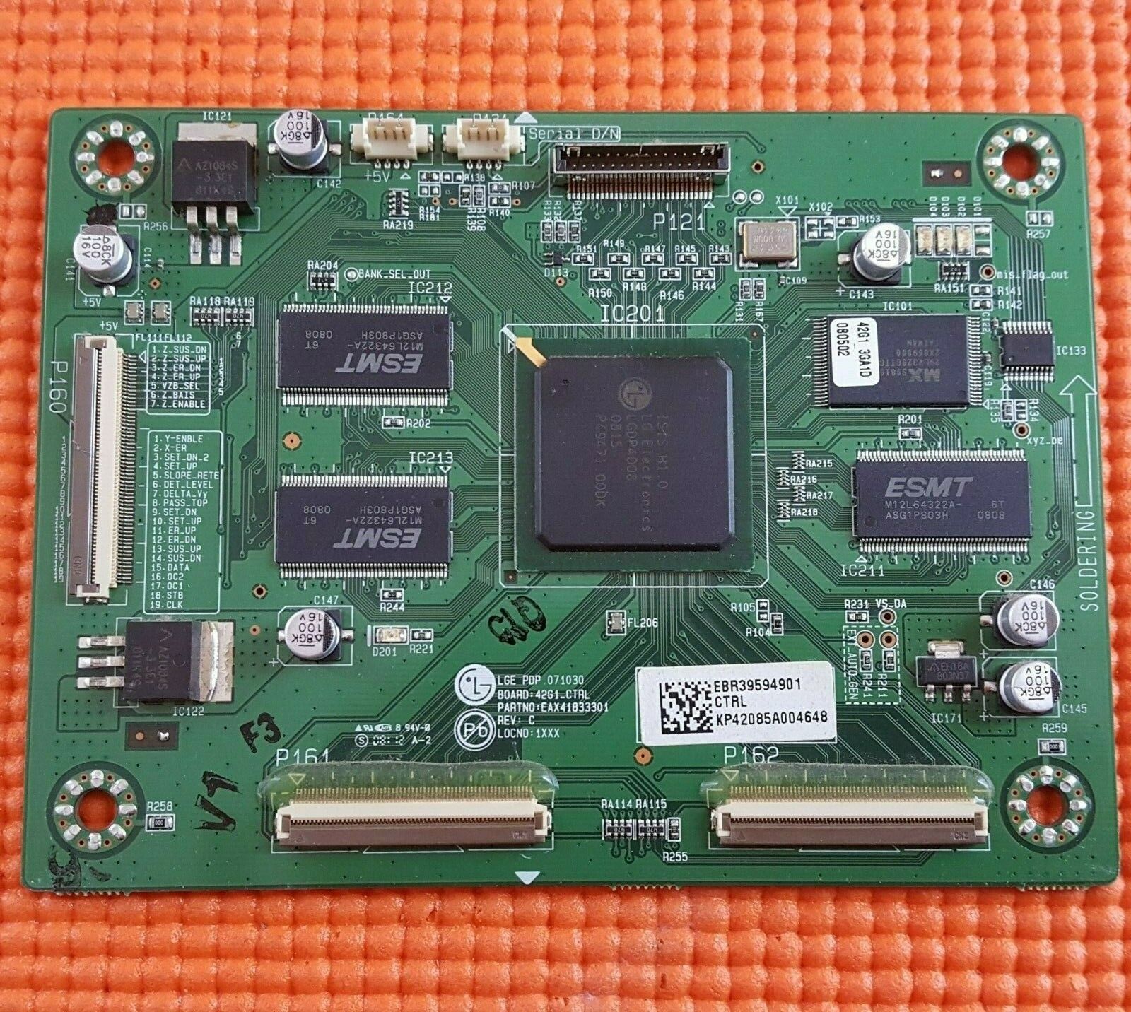 LVDS BOARD FOR LG TECHNIKA 42-502 42PG6010 42" PLASMA TV EAX41832901 EBR39594901