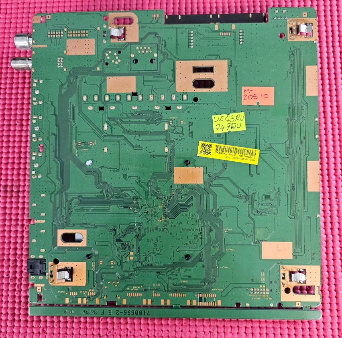 MAIN BOARD FOR SAMSUNG UE43RU7470U TV BN41-02703A BN94-14855T SCREEN T430QVN03.2