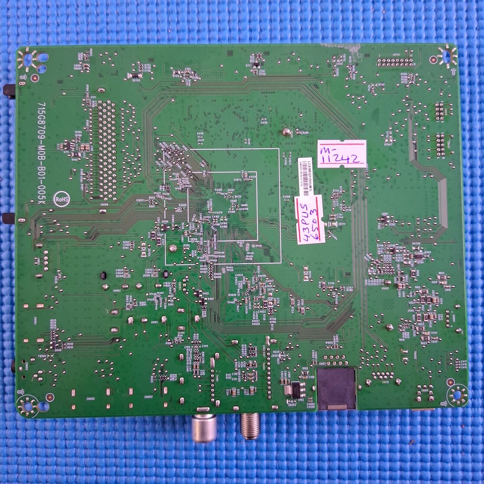 MAIN AV BOARD FOR FOR PHILIPS 43PUS6503/12 TV 715G8709-M0B-B01-005K SCR LC430EQY