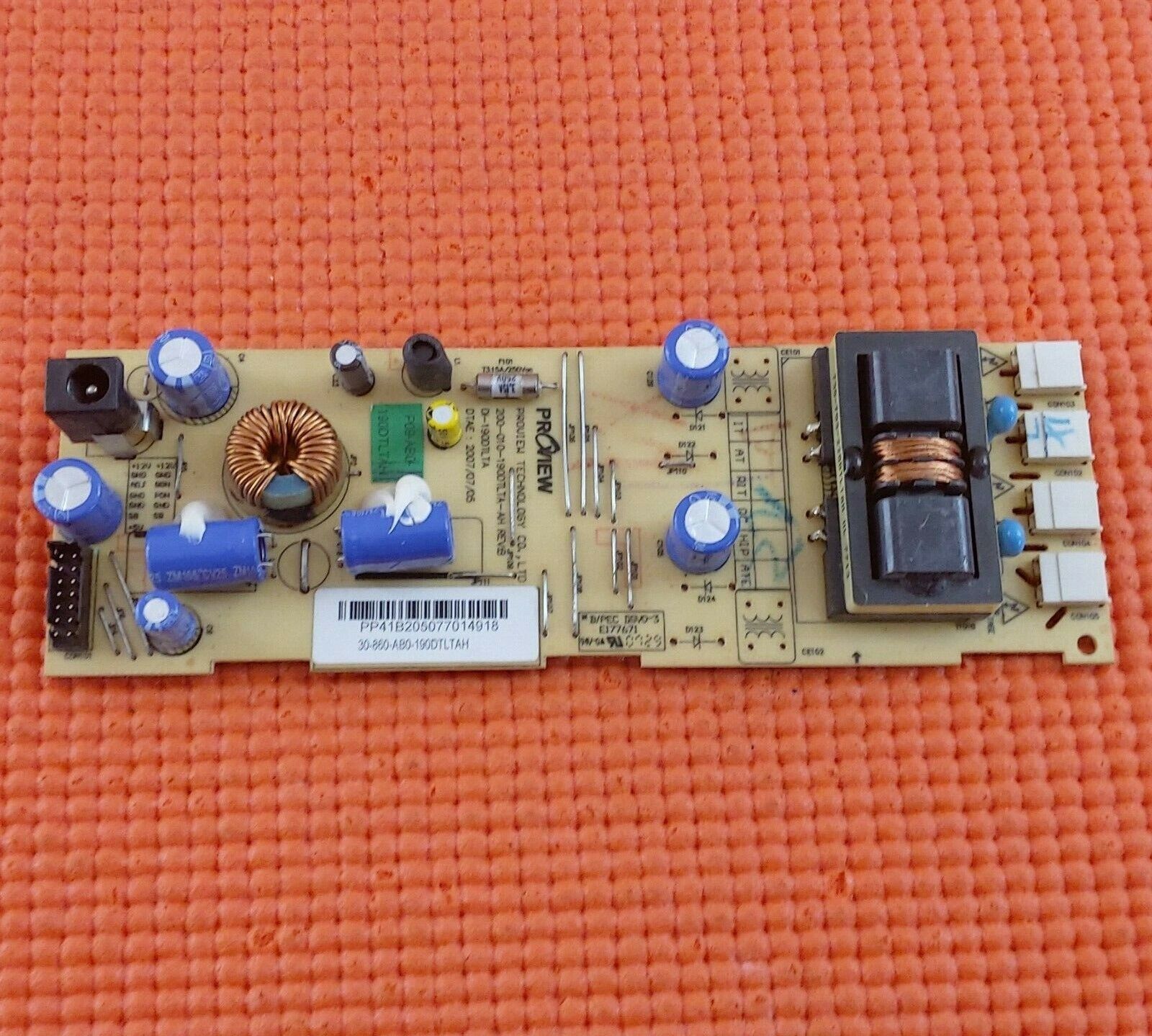 POWER BOARD FR GOODMANS GTVL19W17HDVF 19" LCD TV 200-010-190DTLTA-AH DI-190DTLTA