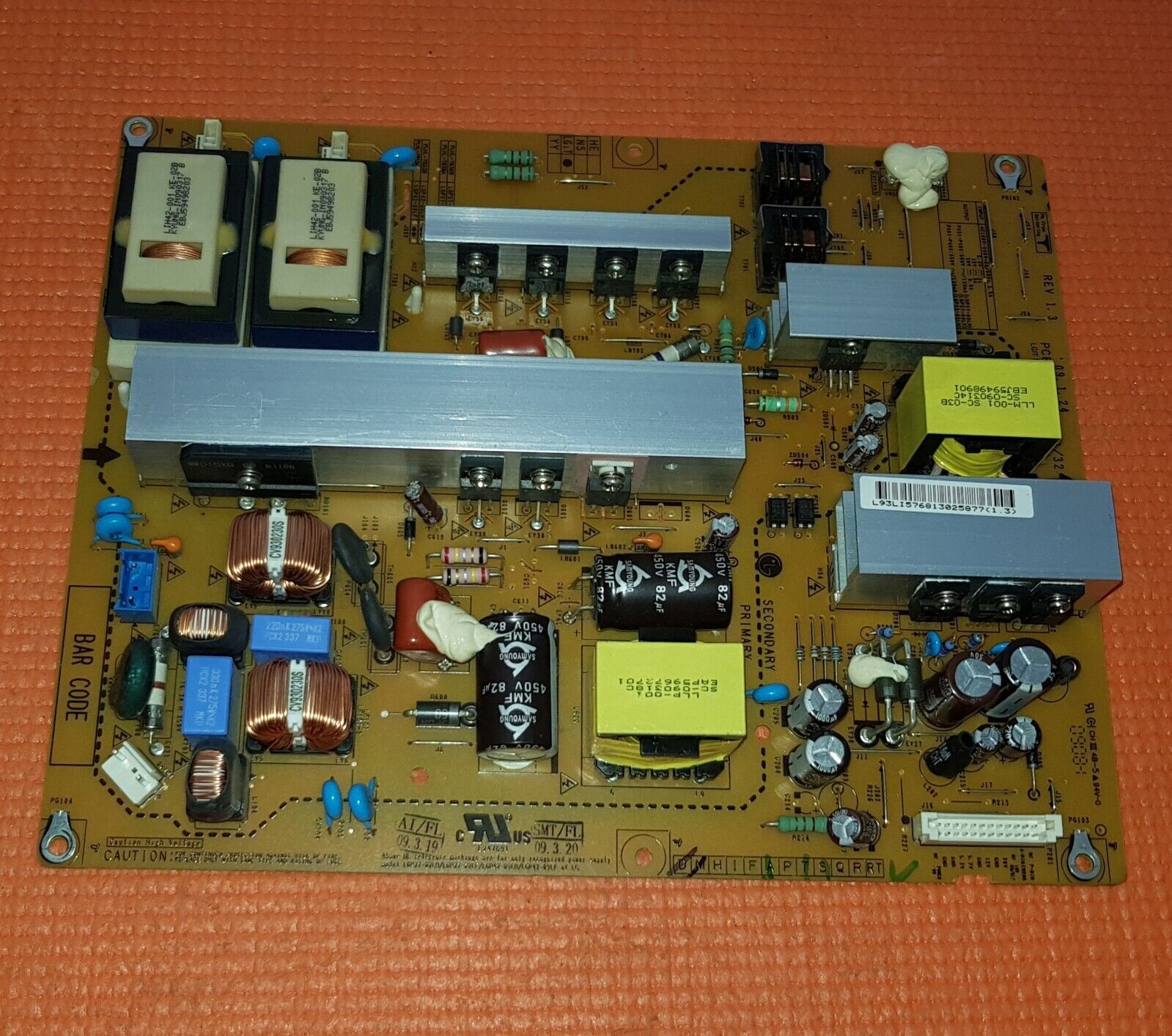 POWER BOARD FOR LG 42LH2000 42" LCD TV EAX55357701/32 EAY57681302