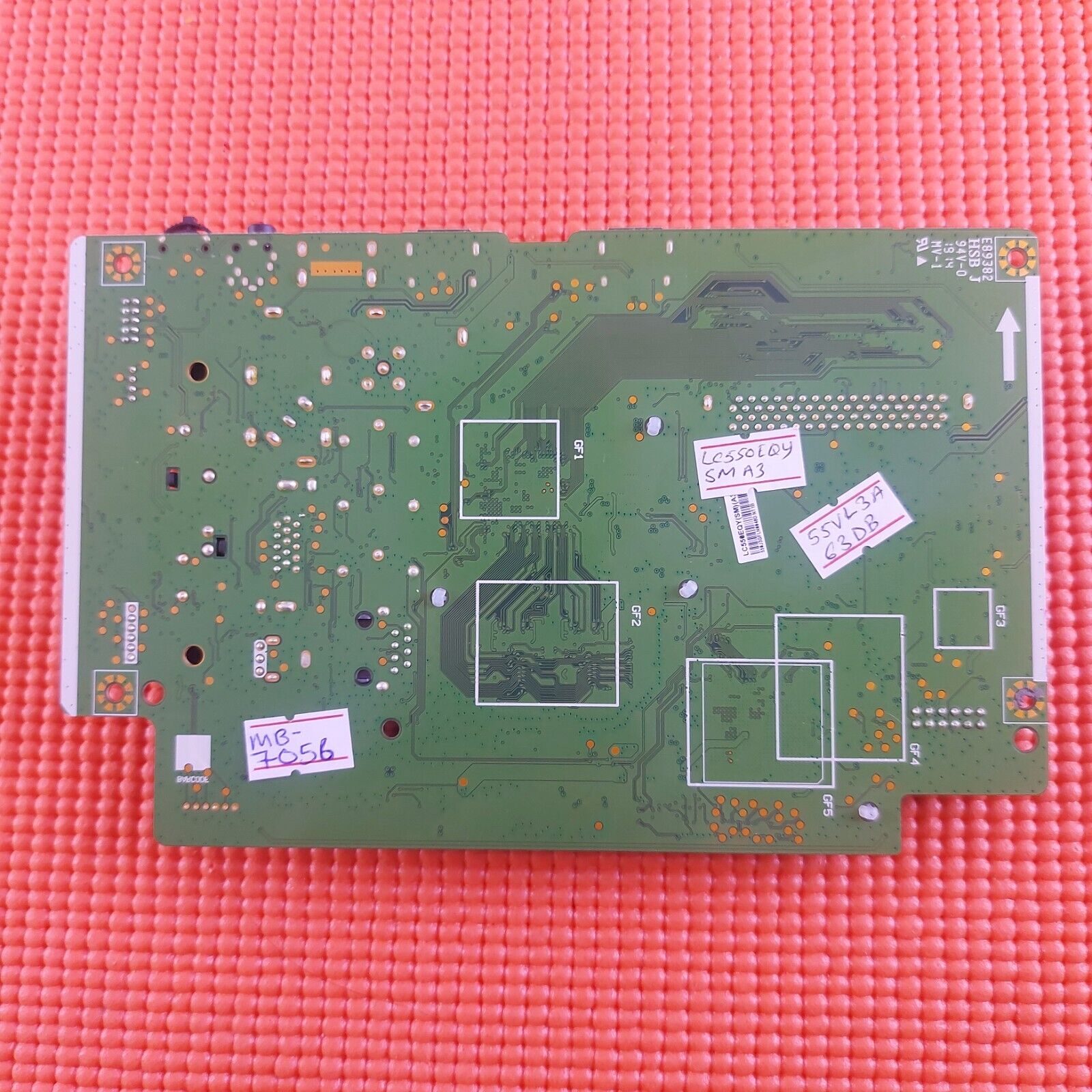 MAIN BOARD FOR TOSHIBA 55VL3A63DB 55" TV 17MB130T 23588473 SCREEN LC550EQY SM A3