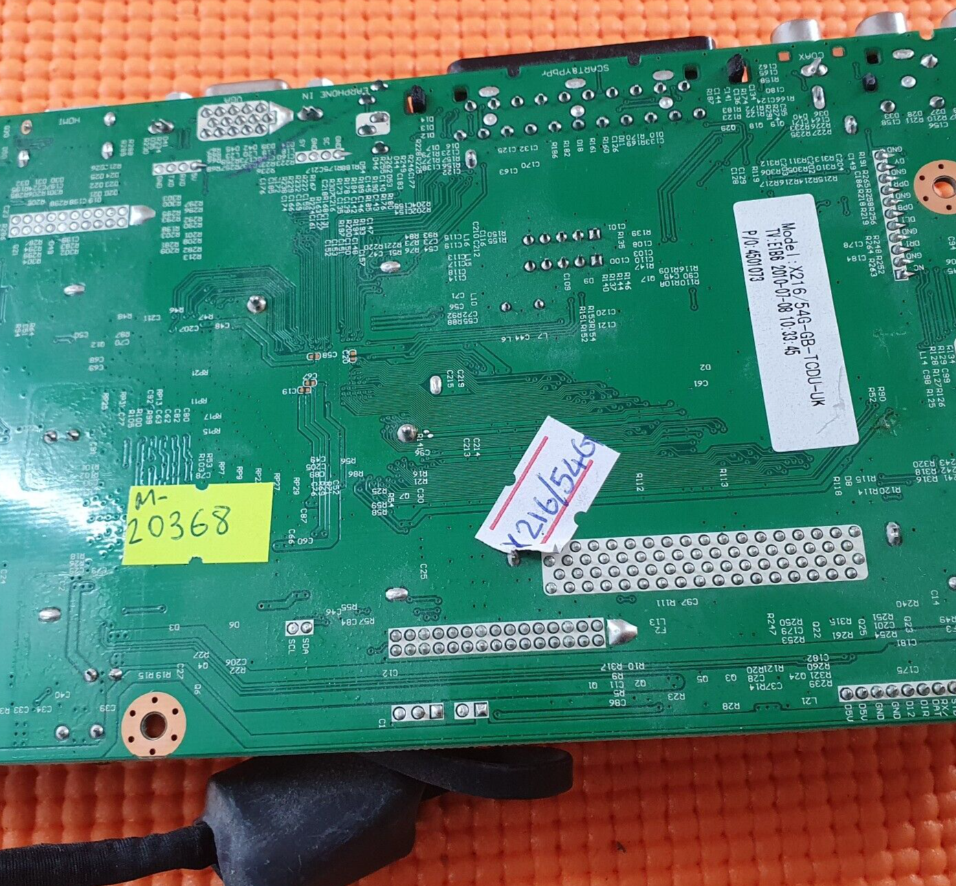 MAIN AV BOARD FOR UMC TECHNIKA X216/54G 21.6" TV T.MSD306.2B SCREEN LTA216AT01