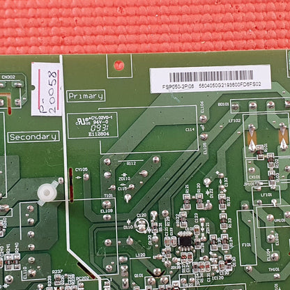 POWER SUPPLY BOARD PSU FOR TOSHIBA 19DV665DB 19" TV 3BS0220212GP FSP050-2PI06