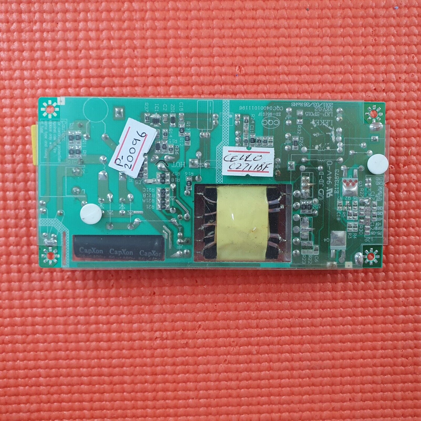 POWER SUPPLY BOARD FOR CELLO C27118F AFFINITY LE2450 TV LKP-SP015