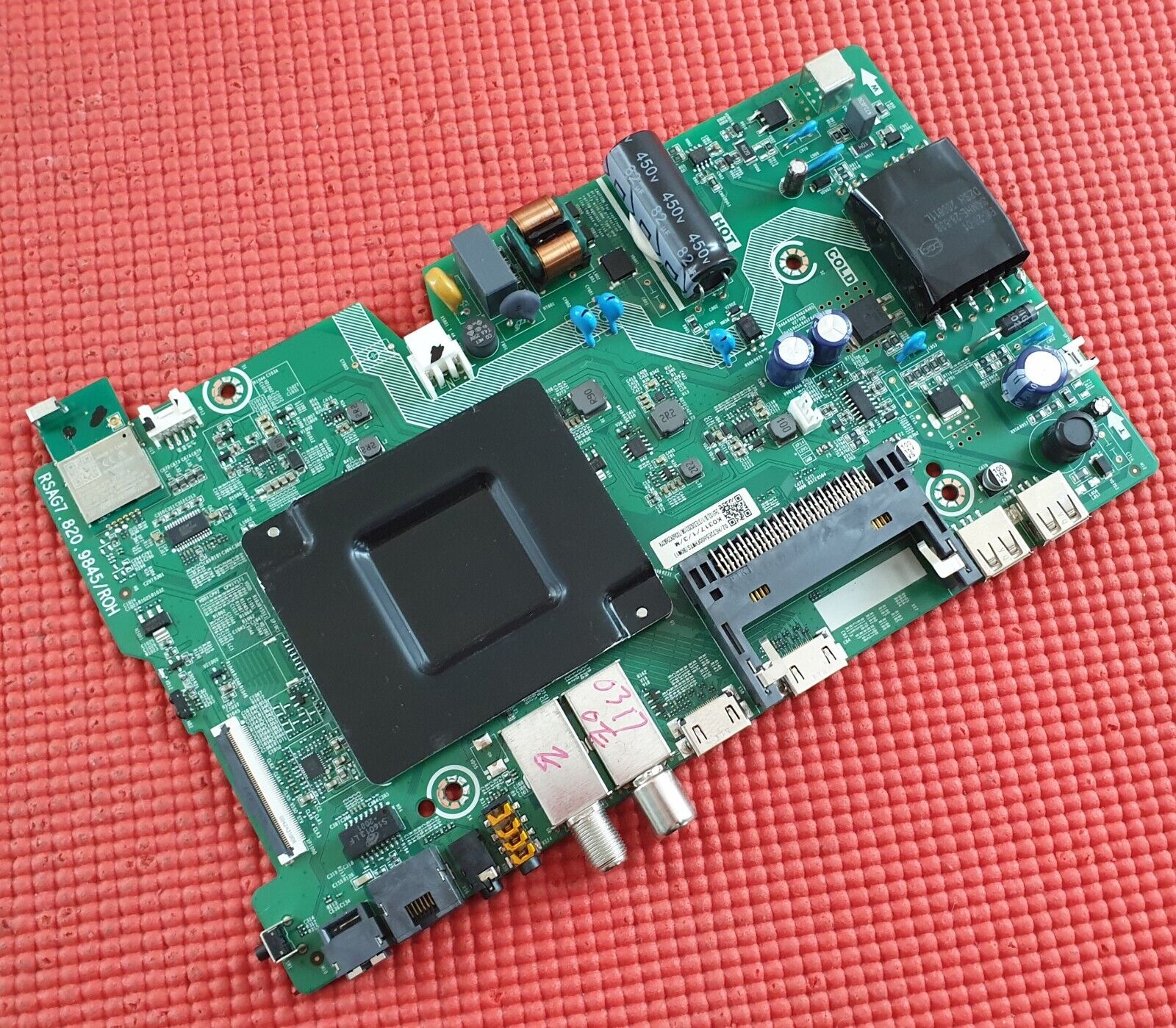 MAIN AV BOARD FOR HISENSE 32A5600FTUK TV RSAG7.820.9845/ROH SCREEN ST3151A07-3