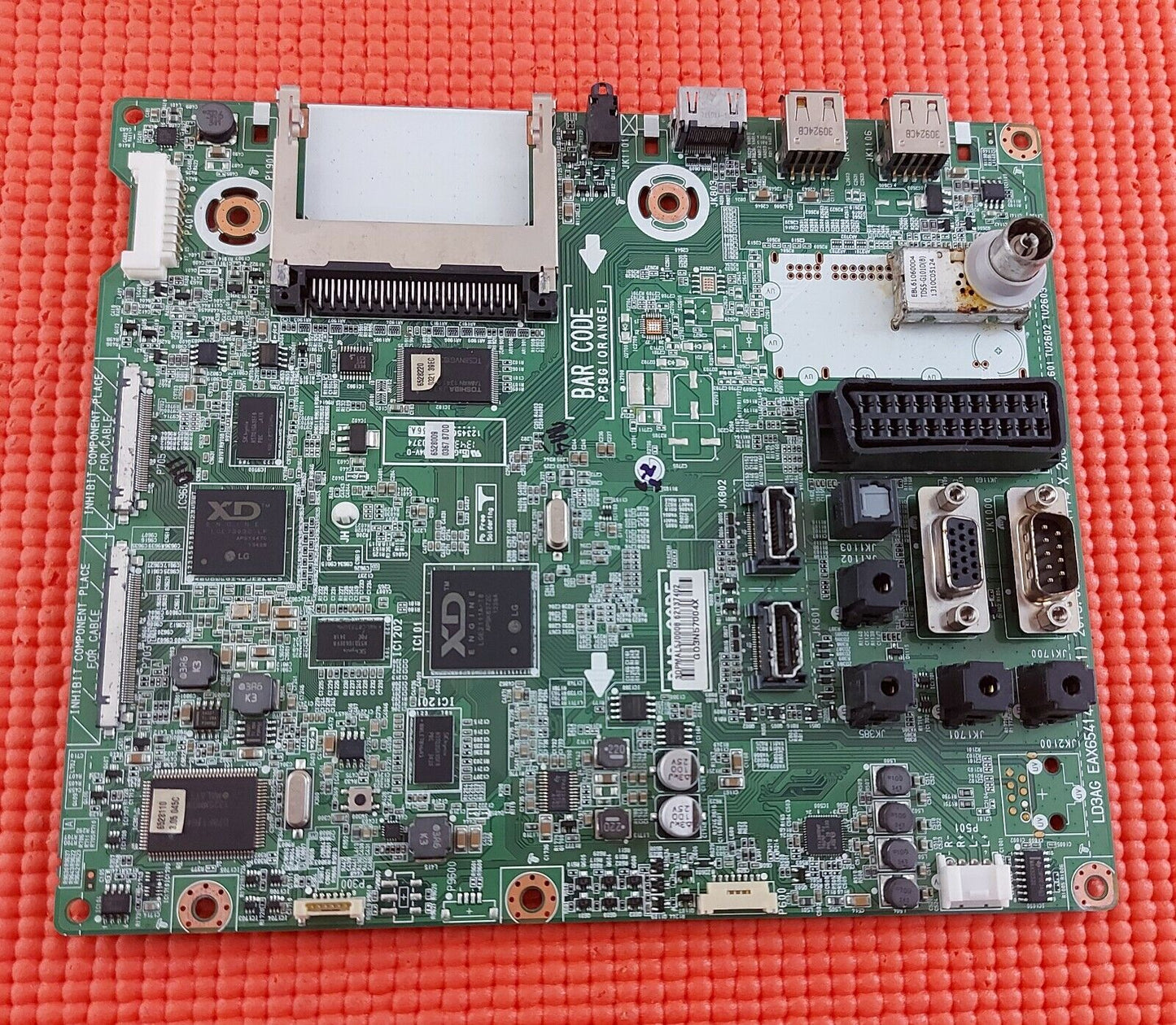 MAIN BOARD FOR LG 60LN549E 60" TV EAX65414401 EBU62137402 EBT62668702 LC600DUK 