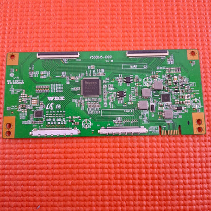 LVDS BOARD FOR UNITED 50DU58 FERGUSON F50RTS4K CELLO C50SFS4K TV V500DJ5-CQS1