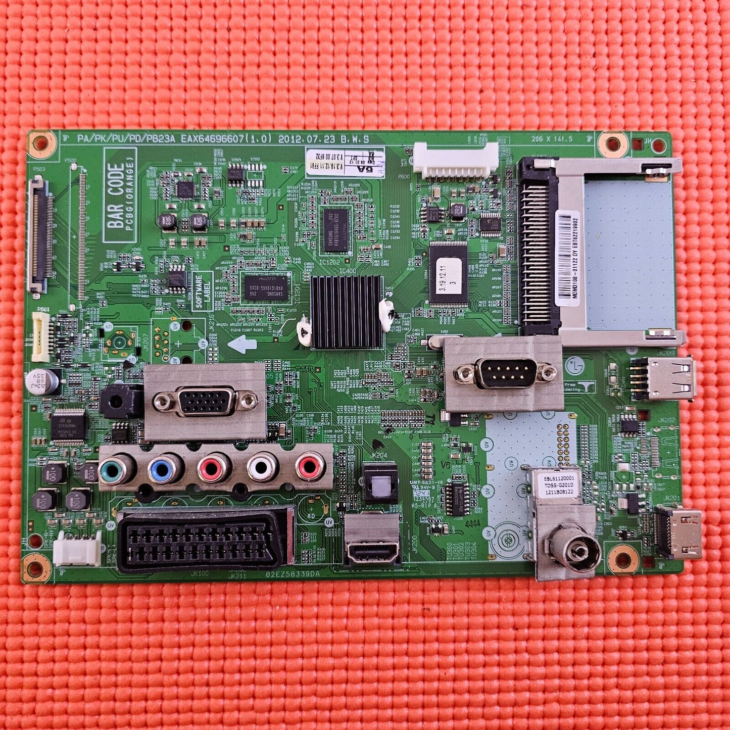 MAIN AV BOARD FOR LG 42PA4500 42" PLASMA TV EAX64696607 (1.0) EBT62219902