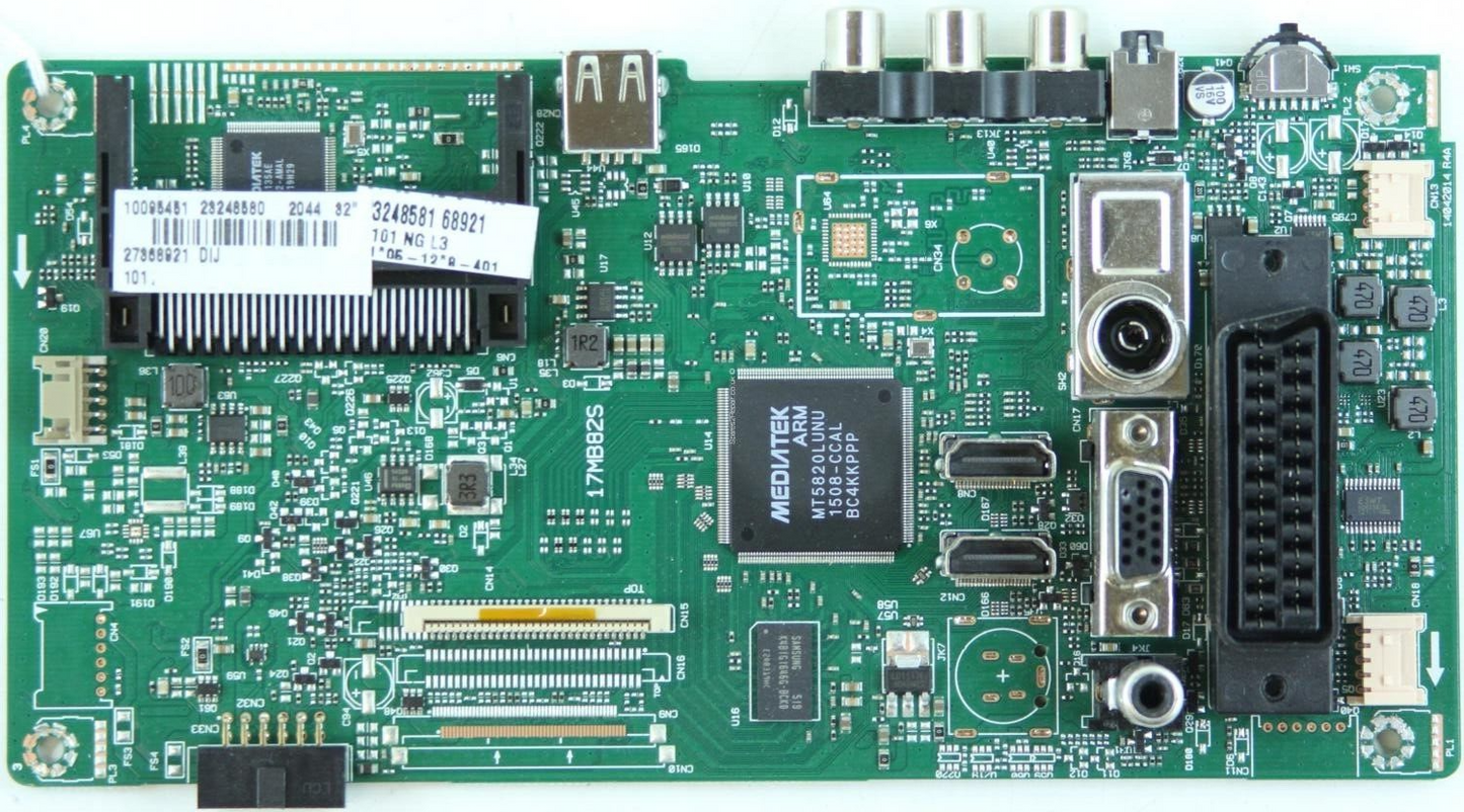 MAIN BOARD FOR JVC LT-32C346C LT-32C345B TV 17MB82S 23248580 SCREEN LC320AP01