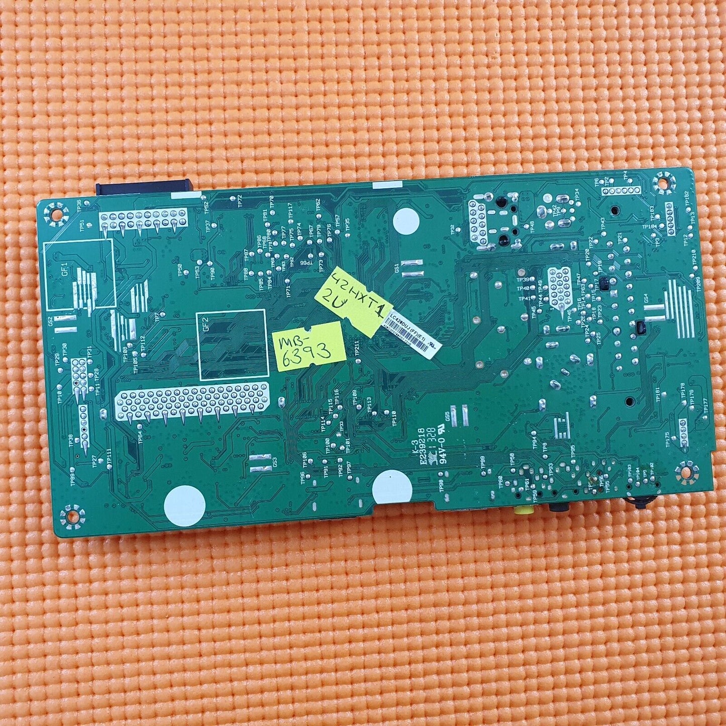 MAIN BOARD FOR HITACHI 42HXT12U TV 17MB95S-1 23148595 SCREEN LC420DUJ FF E1