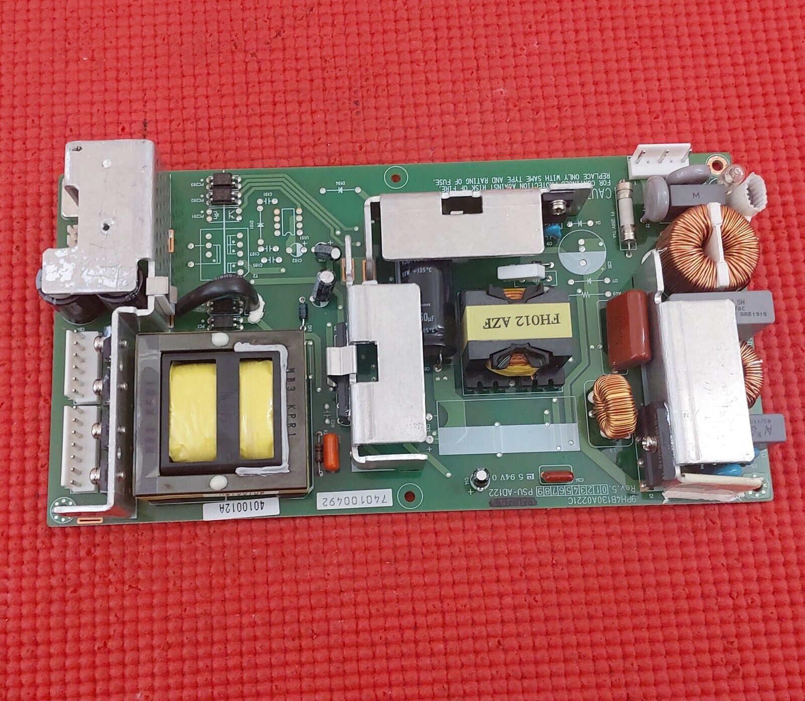 POWER SUPPLY BOARD FOR SANYO LMU-TK40C2 TV 9PH4B130A0221C