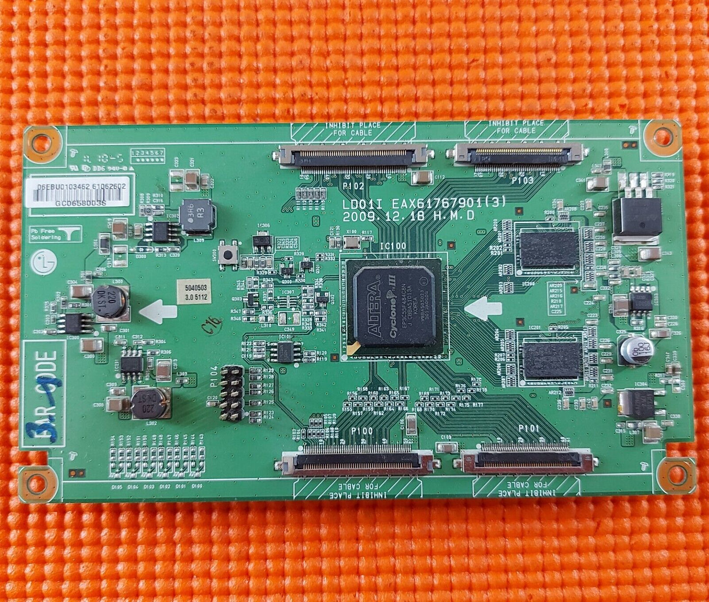 LVDS BOARD FOR LG 47LD920 47LD950 47" LCD TV EAX61767901 EBU0103462 EBU61062602