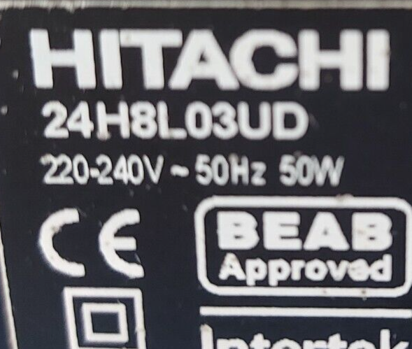 HITACHI 24H8L03UD 24" FULL HD 1080P LED TV + WALL MOUNT BRACKET