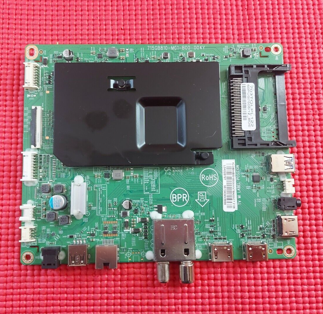 MAIN BOARD FOR PHILIPS 50PUS7506/12 715GB810-M01-B00-004Y 703TQLPL122 CC500PV7D