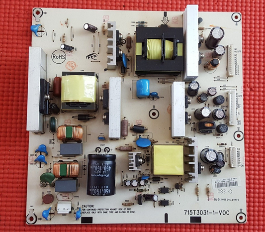 POWER SUPPLY BOARD FOR MULTISYNC LCD3215 NEC L327HP MONITOR TV 715T3031-1-V0C