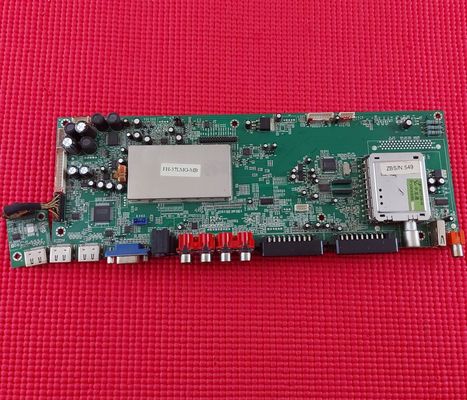 MAIN AV BOARD FOR FOEHN & HIRSCH FH-37LMG 37" TV MSD 109V1 1-C SCREEN V370B1-L01