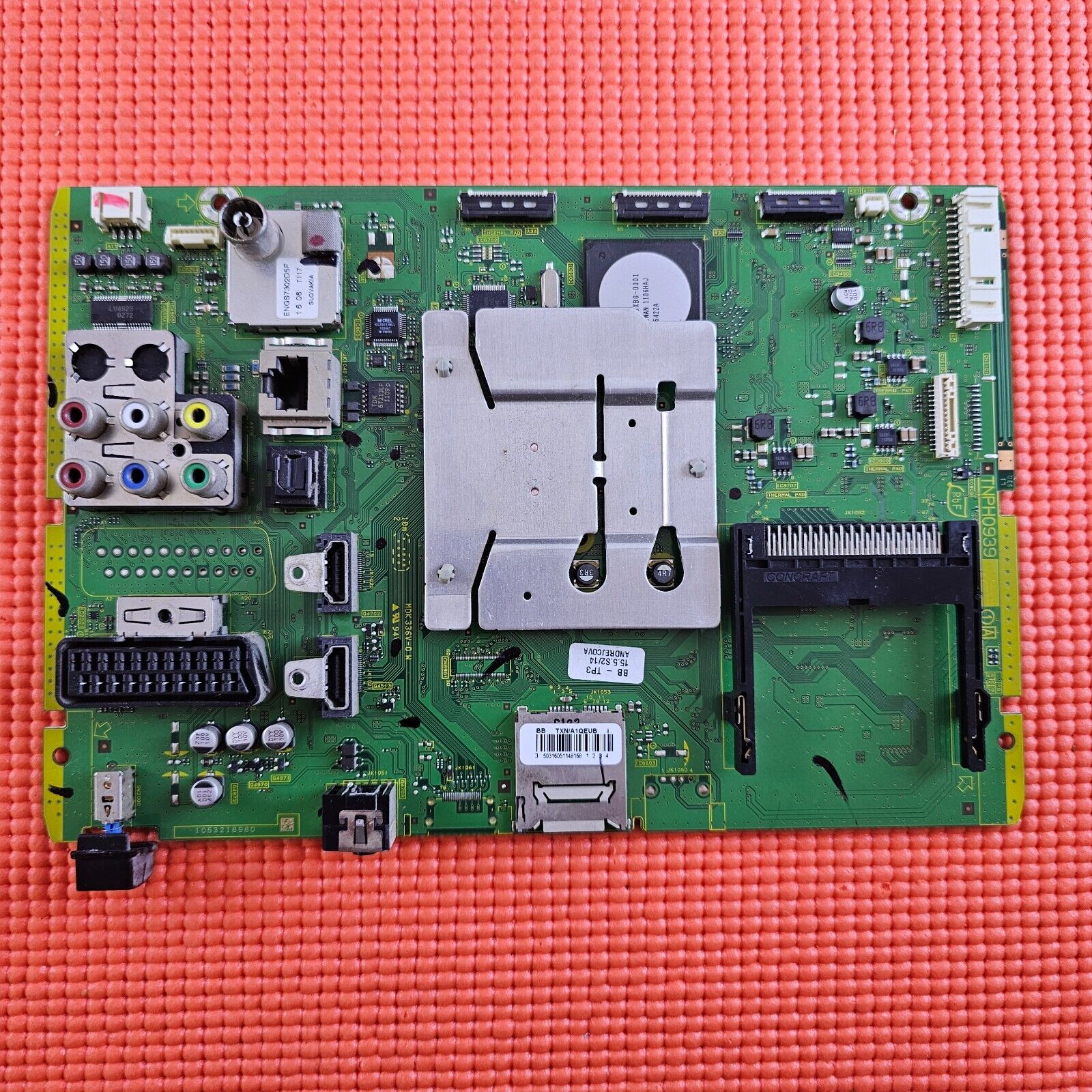 MAIN AV BOARD FOR PANASONIC TX-P50C3B 50" PLASMA TV TNPH0939 1 A TXN/A1QEUB 1