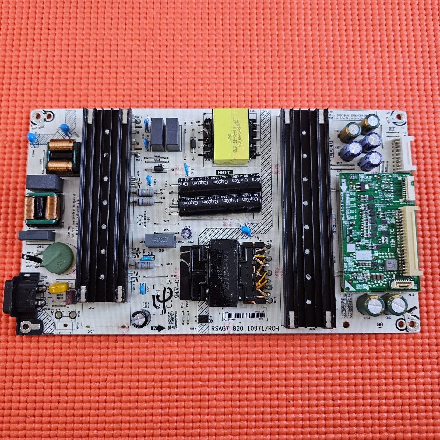 POWER SUPPLY BOARD FOR HISENSE 55U7QTUK 55" TV DPD224DA8PL RSAG7.820.10971/R0H