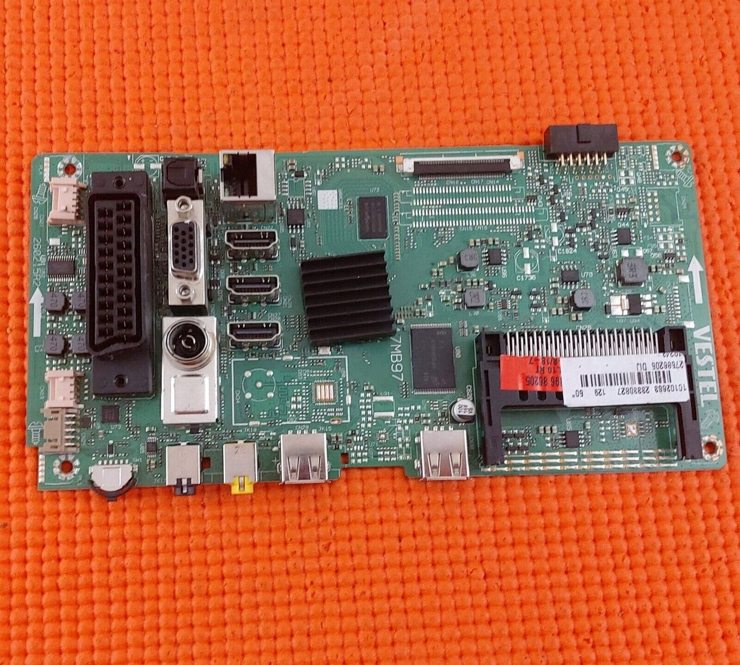 MAIN BOARD FOR JVC LT-50C750 C 50" LED TV 17MB97 23330827 SCREEN LC500DUJ