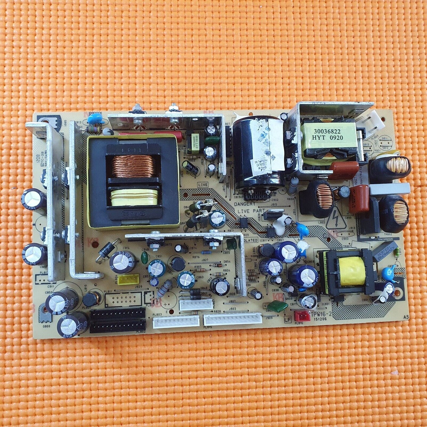 POWER BOARD FOR L42VP01U 42AV830 LCD42761HDF MAT42LW507 42" TV 17PW16-2 151206