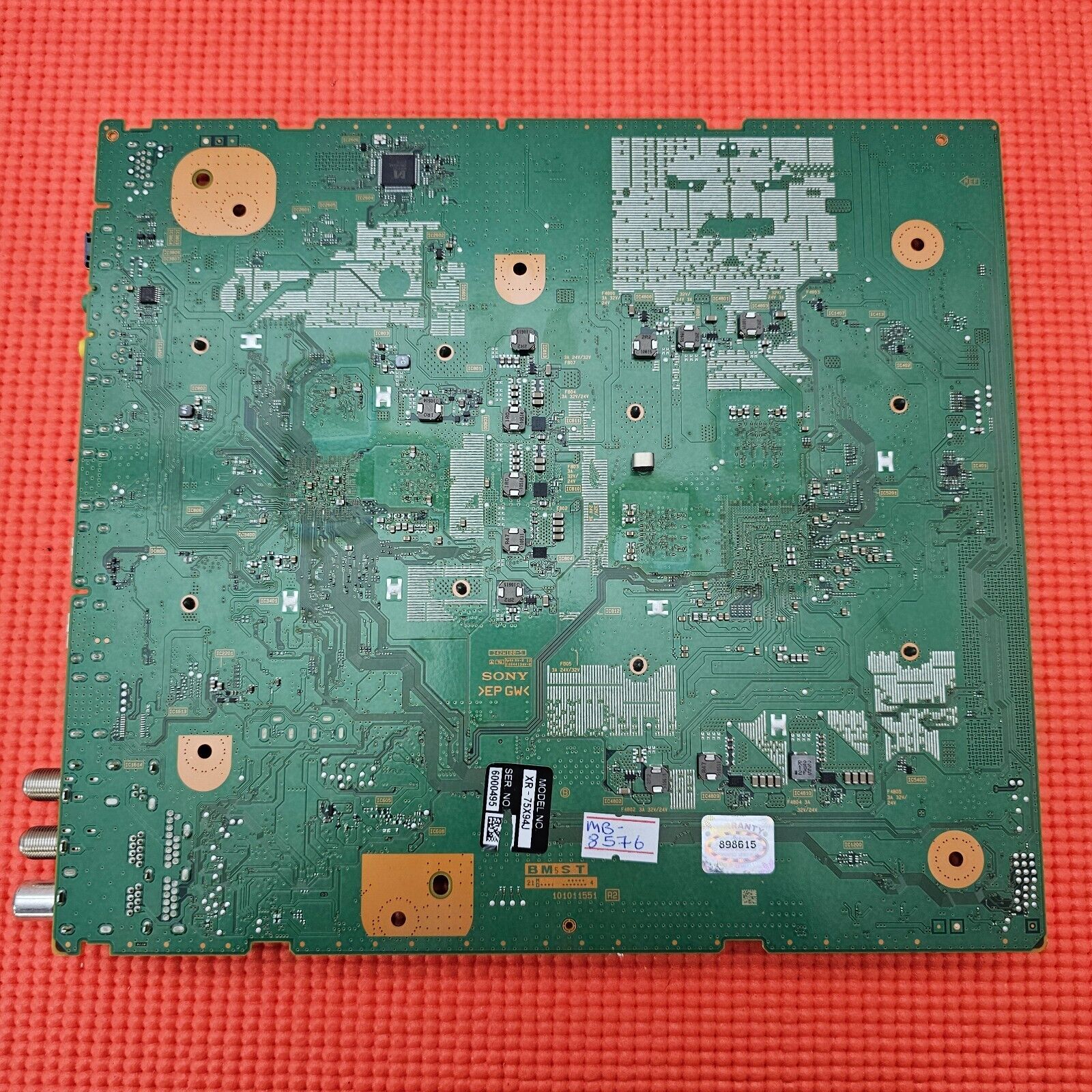 MAIN AV BOARD FOR SONY XR-75X94J 75" LED TV YA03181AA 1-010-115-51 (101011551)