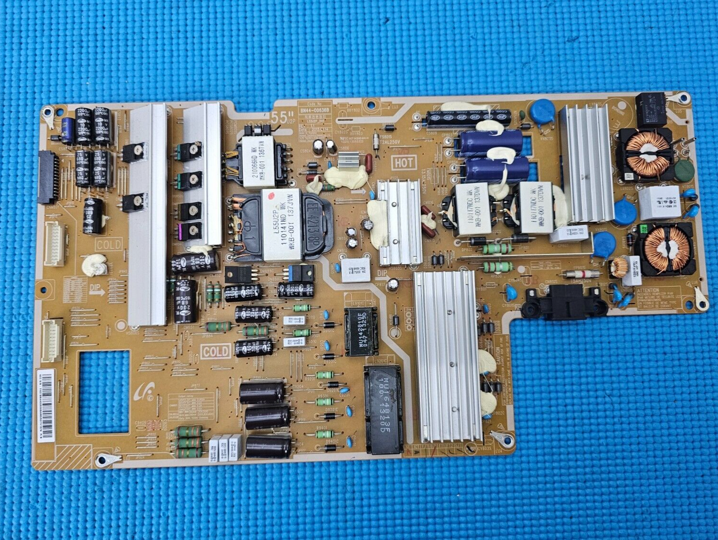 POWER BOARD FOR SMAUSNG UE55F8000ST UE55F8500ST 55" TV L55U2P_DHS BN44-00636B