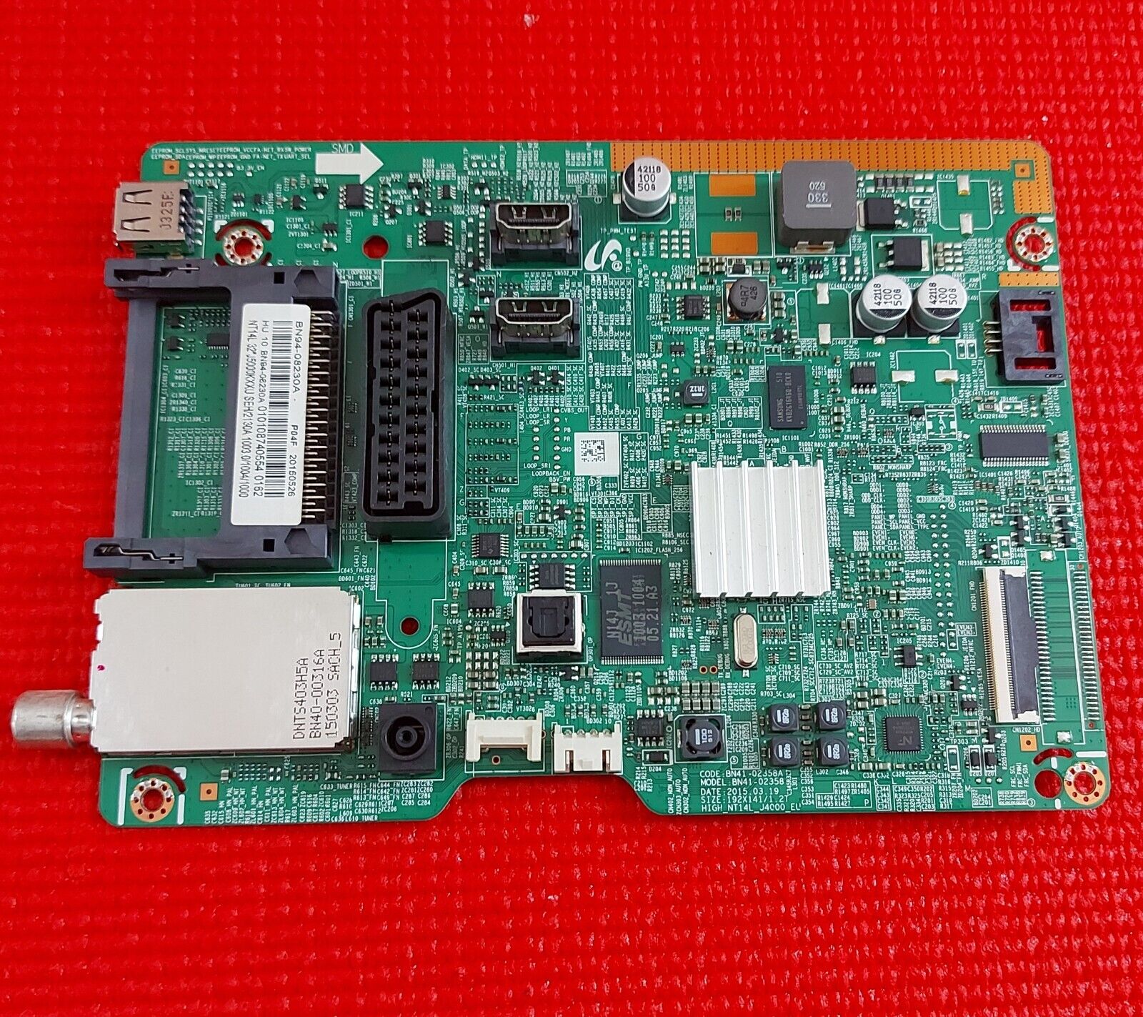 MAIN BOARD FOR SAMSUNG UE32J5000AK TV BN41-02358A BN94-08230A SCR LSF320HN05-K01