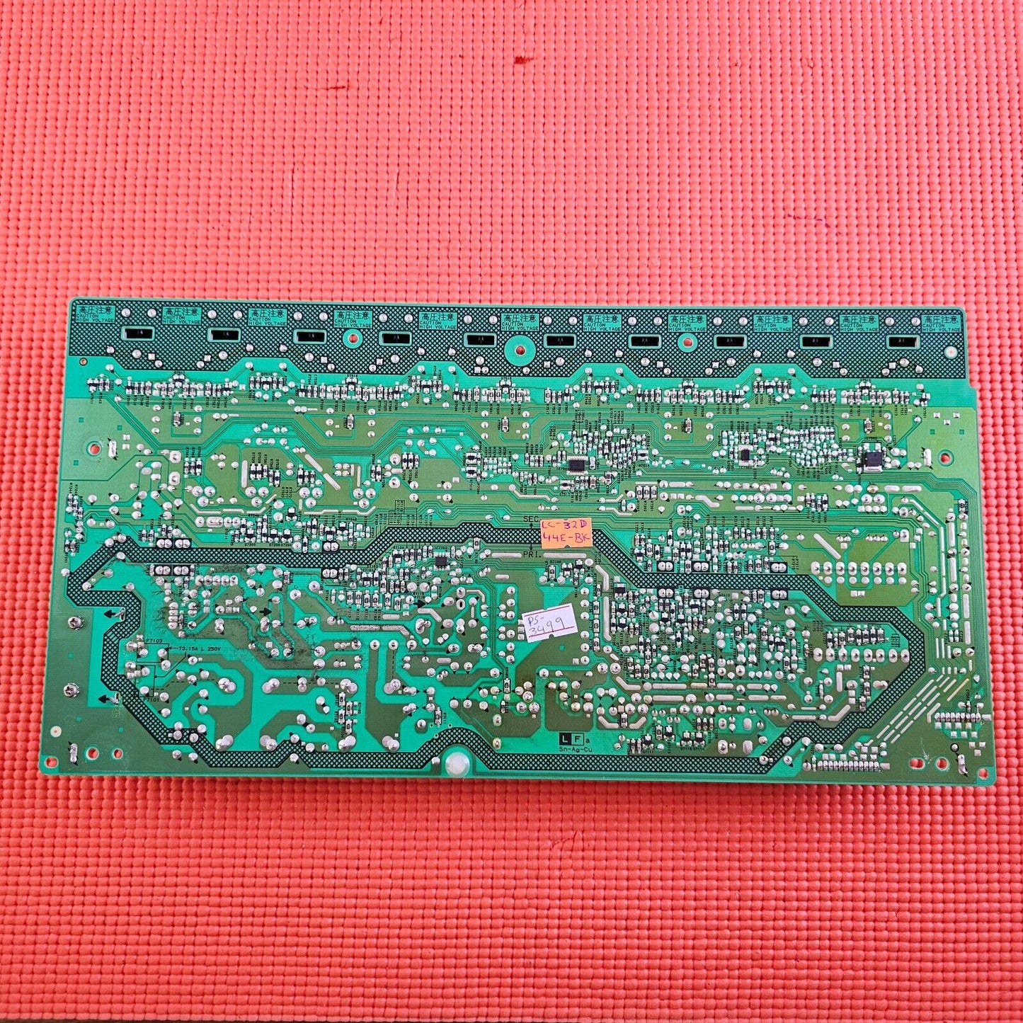 POWER SUPPLY BOARD FOR SHARP LC-32D44E-BK 32" LCD TV QPWBS0225SNPZ RUNTKA396WJN1