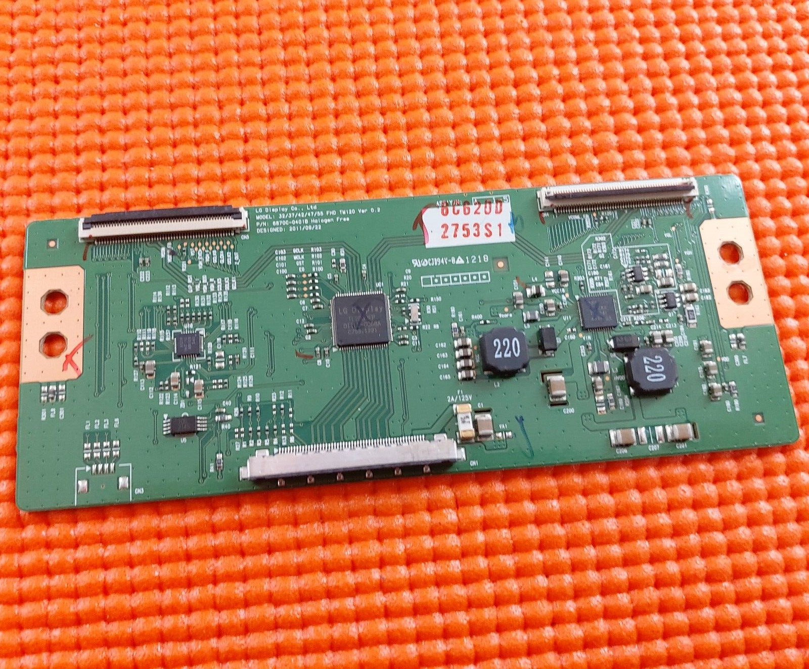 LVDS BOARD FOR LG 47LM620T 47LS5600 47" TV 6870C-0401B 6871L-2753M 6871L-2753S