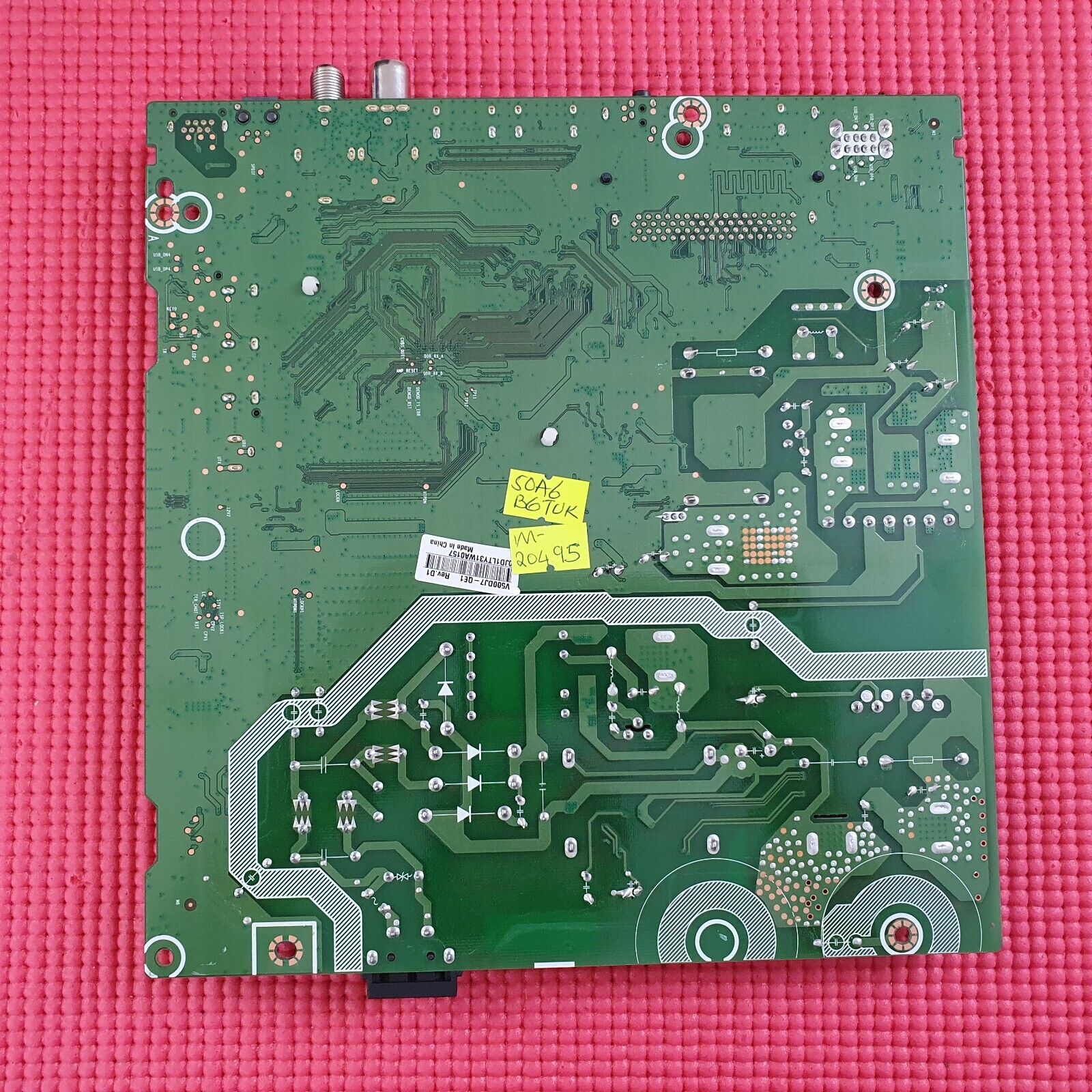 MAIN BOARD FOR HISENSE 50A6BGTUK 50" TV RSAG7.820.12365/ROH SCREEN V500DJ7-QE1