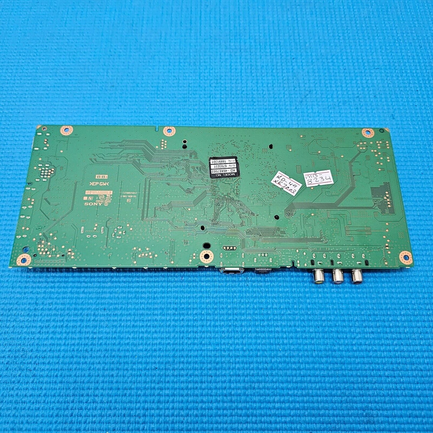 MAIN AV BOARD FOR SONY KD-49XE7003 49" TV A2182751B 1-981-926-11 SCREEN LC490EQY