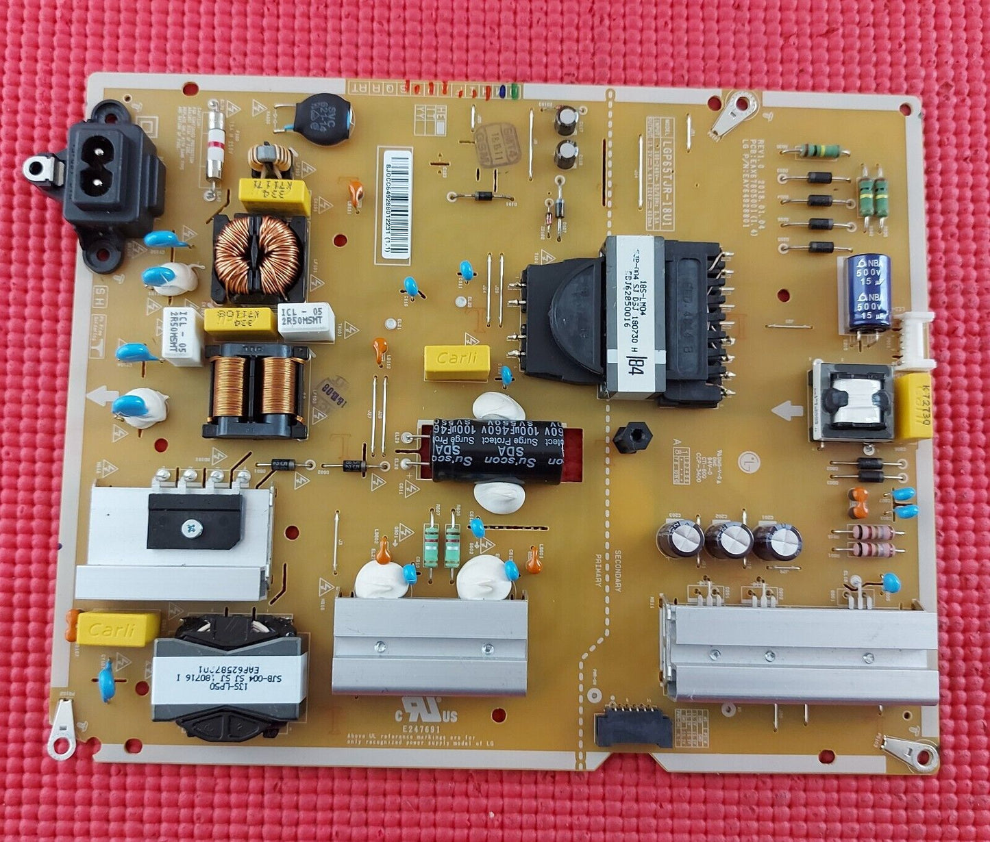 POWER SUPPLY BOARD FOR LG 65UK6400PLF 65UK6470PLC 65"TV EAX67805001 EAY64928801