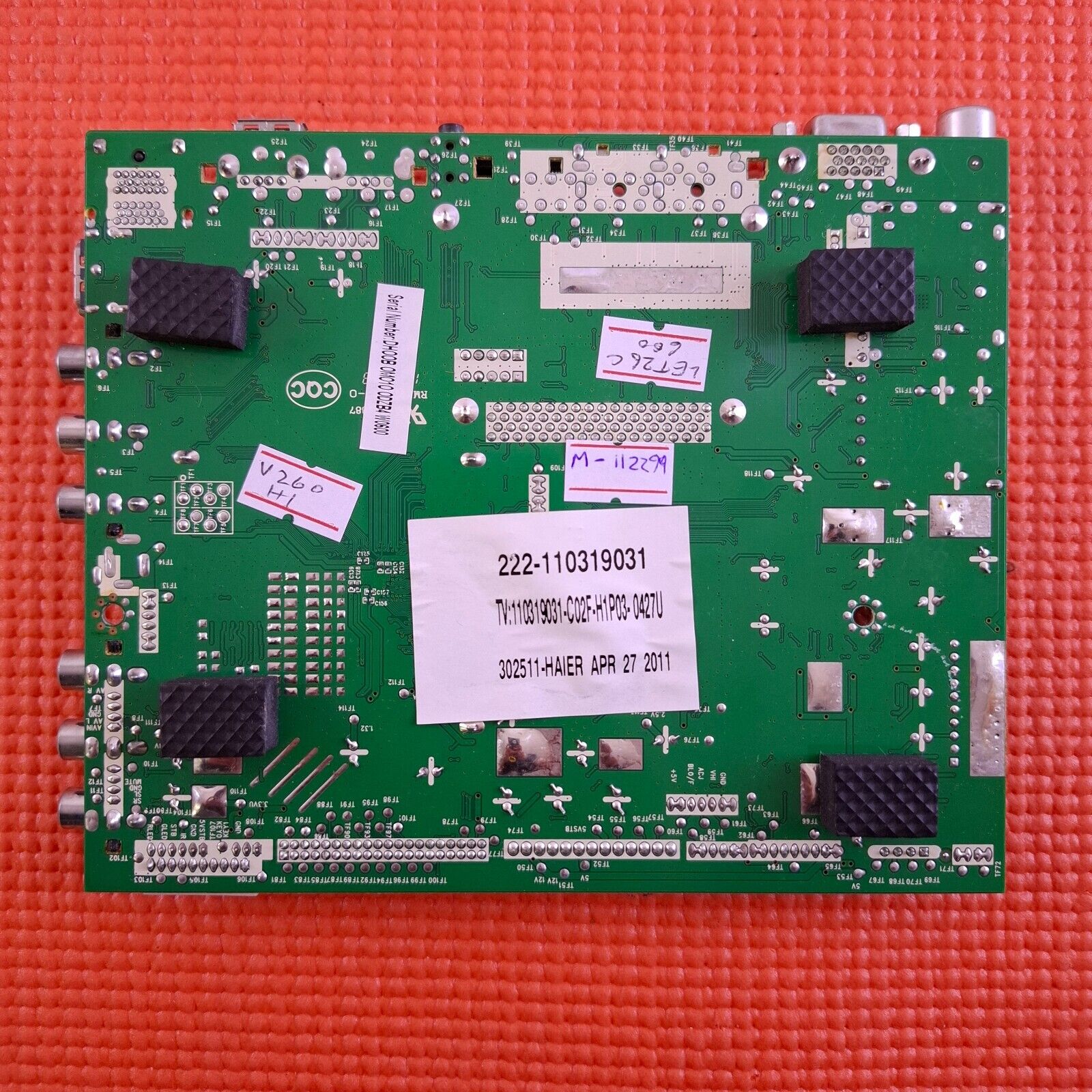 MAIN BOARD FOR HAIER LET26C600 TV 303C3206072 TVMSDV3206-ZC01-01 SCREEN V260H1