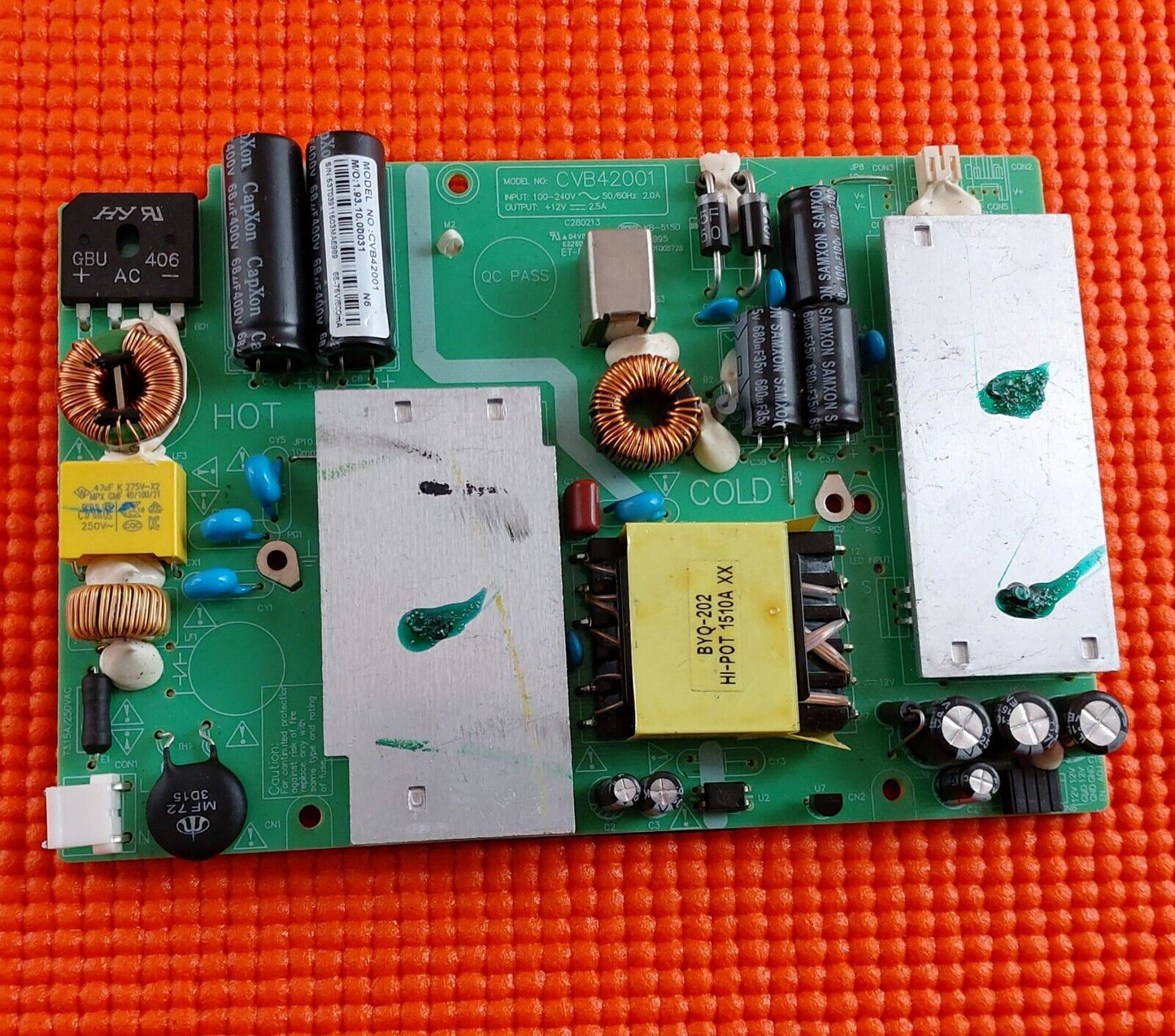 POWER SUPPLY BOARD PSU FOR FOR ATLIUS A-400F PLU 64960 40" TV CVB42001