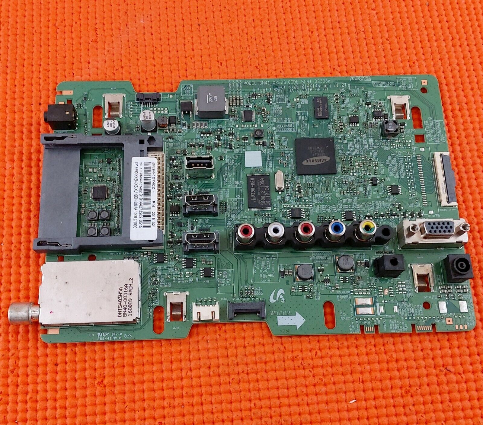 MAIN BOARD FOR SAMSUNG LV32F390FE LED TV BN41-02338A BN94-10748Z SCR:LSM315HP02