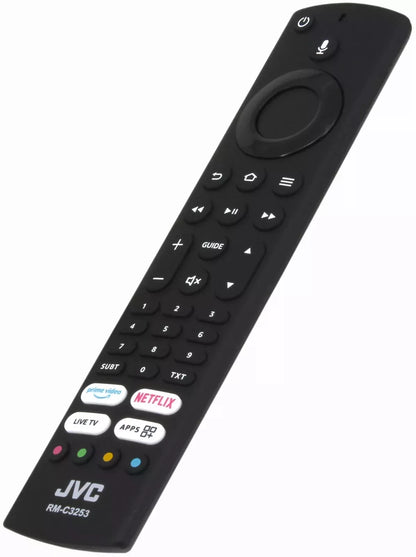 Original JVC RM-C3253 Remote Control LT-40CF890 LT-49CF890 LT-55CF890 Fire TV